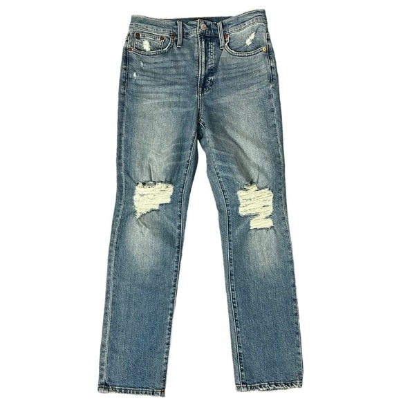 Madewell The Perfect Vintage Jean Denman Wash 25 NWT 90s Mom Jeans High Rise - Picture 7 of 16